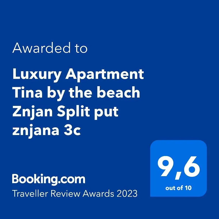 Luxury Apartment Tina By The Beach Znjan Σπλιτ Κροατία